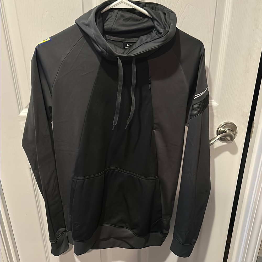 Nike Black and Gray Hoodie